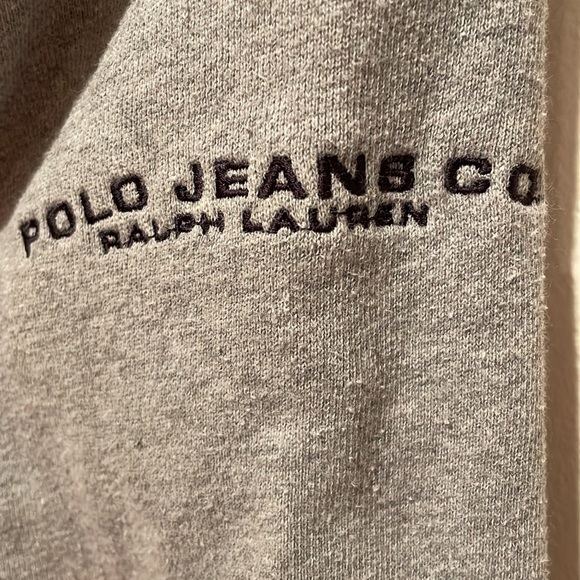 Y2K Polo Jeans Co. Ralph Lauren size Large zip up - Picture 2 of 4